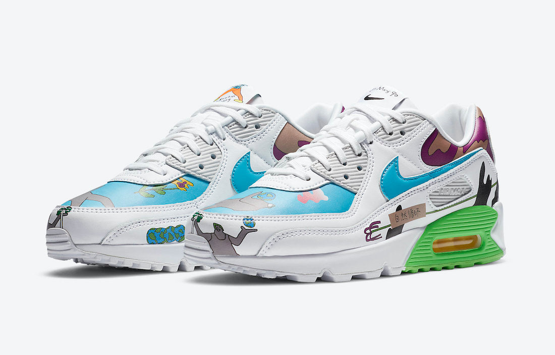 Nike Air Max 90 Flyleather “Ruohan Wang”