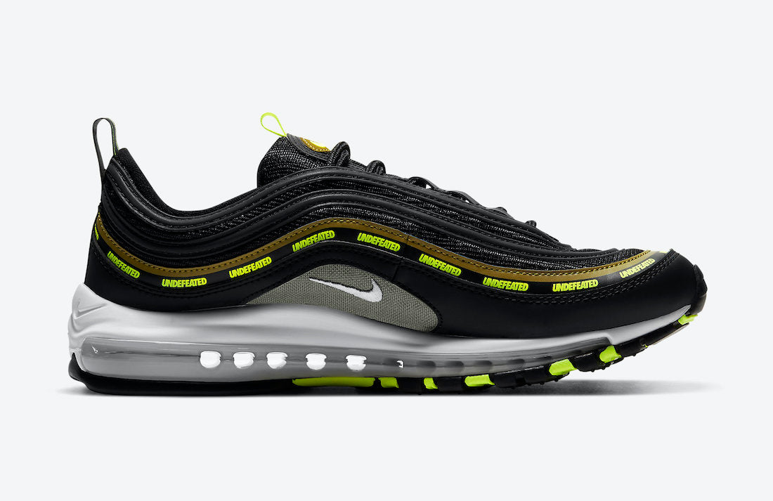 UNDEFEATED x Nike Air Max 97 “Black / Volt”
