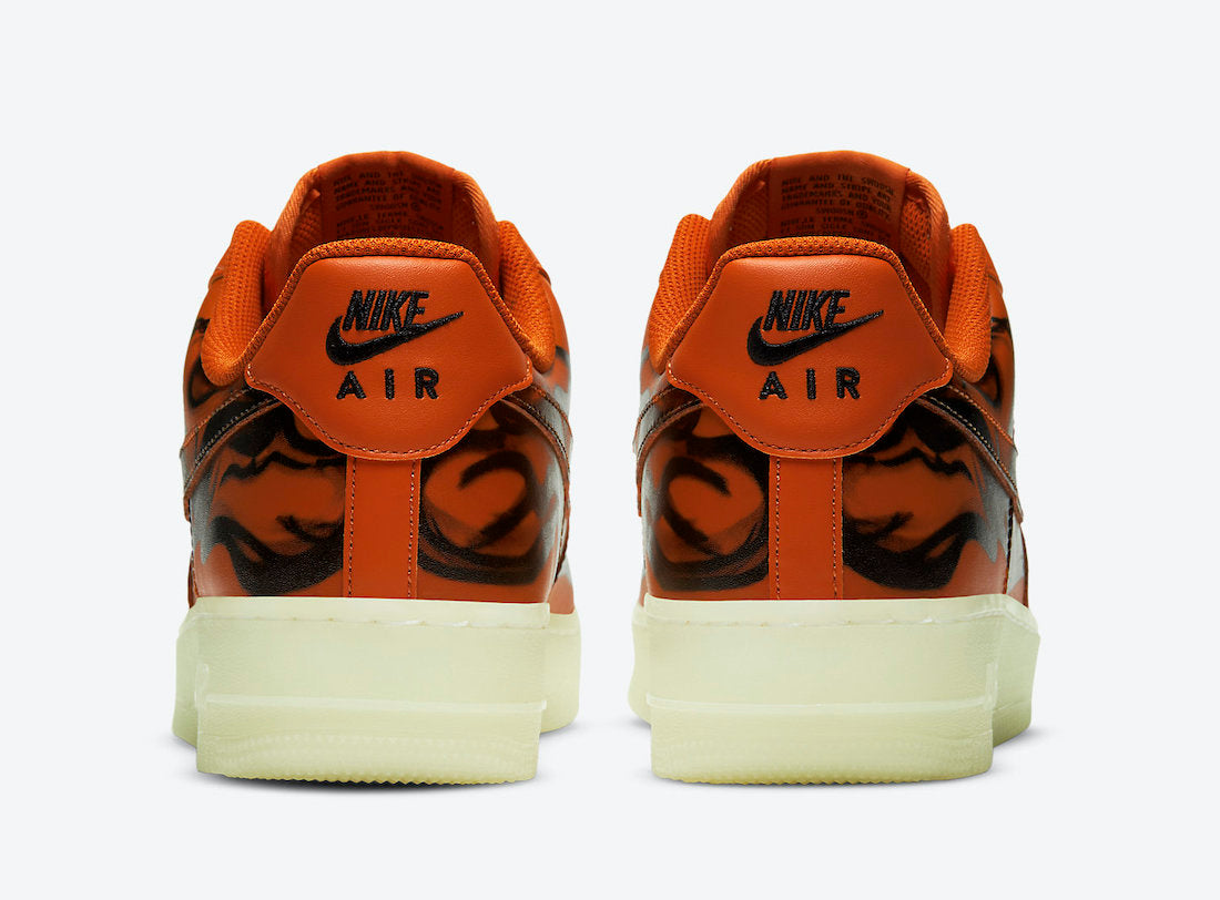 Air Force 1 Low “Orange Skeleton”