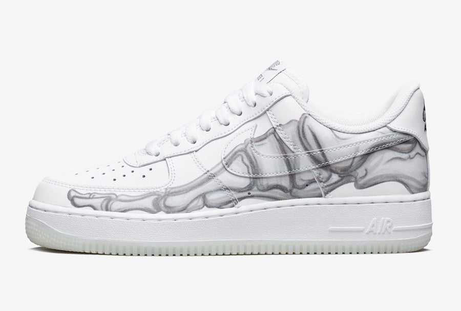 Nike Air Force 1 Low "Skeleton White"