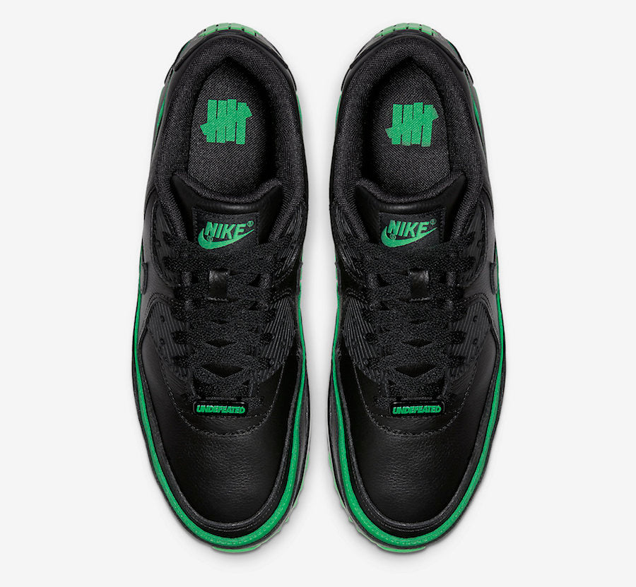 UNDEFEATED x Nike Air Max 90 "Black / Green Spark"