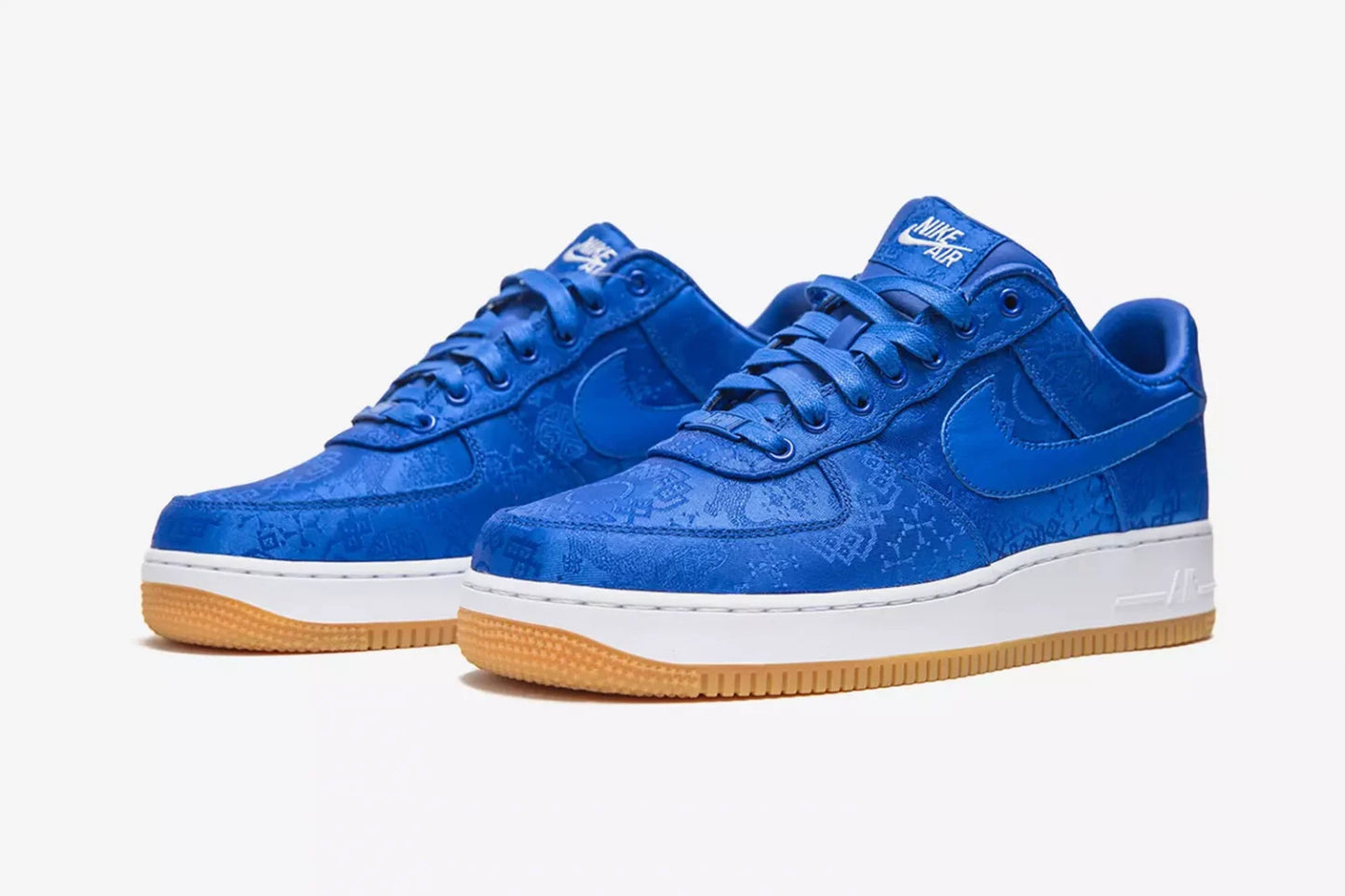 CLOT x Nike Air Force 1 Low "Blue Silk"