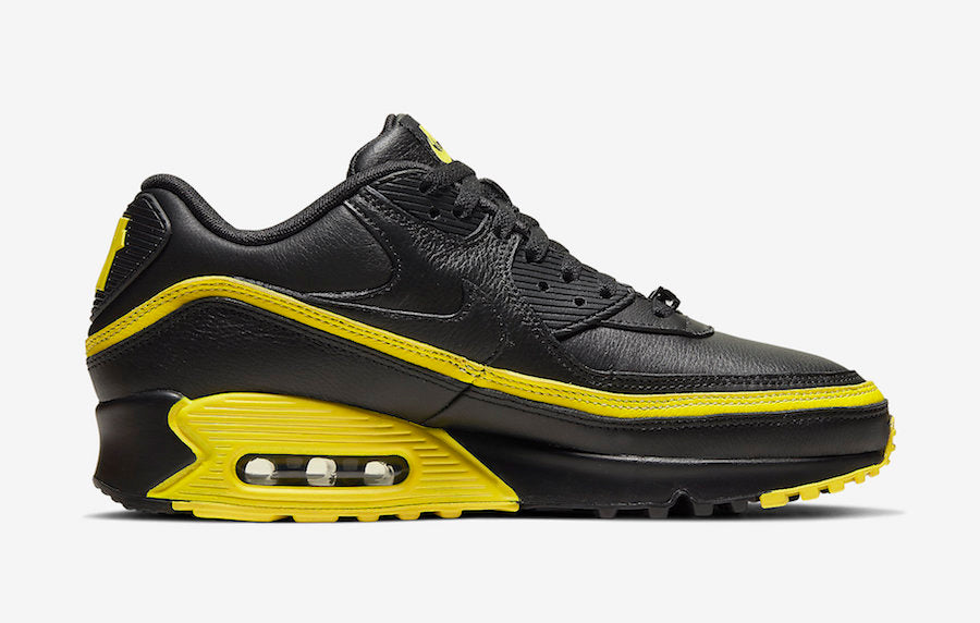 UNDEFEATED x Nike Air Max 90 "Black / Optic Yellow"