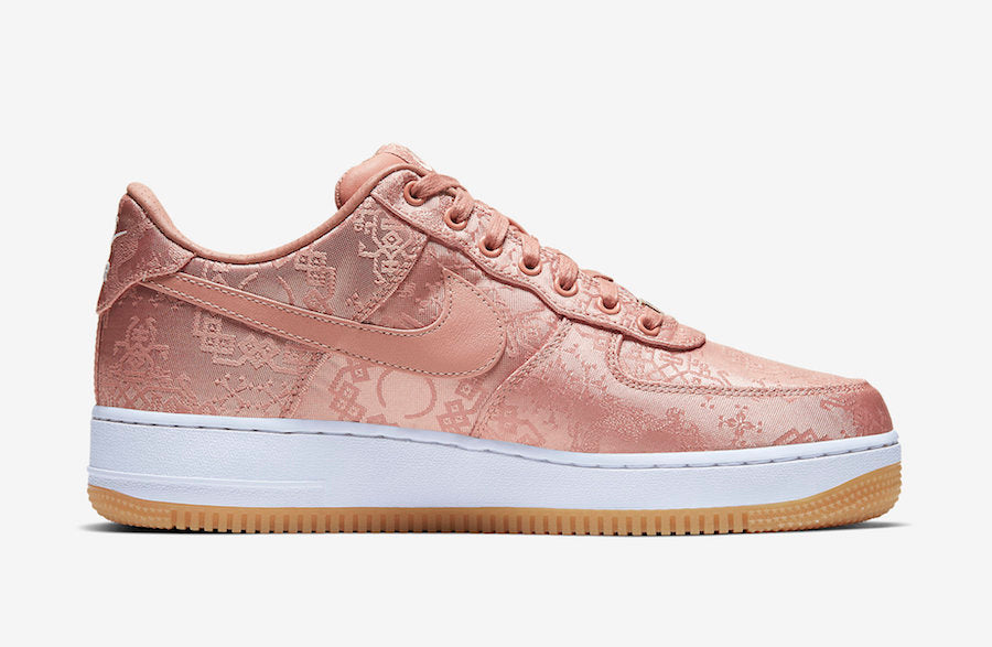 CLOT x Nike Air Force 1 Low "Pink Silk"