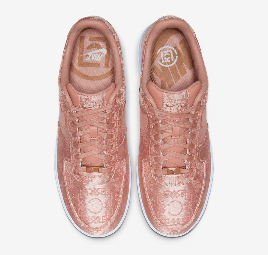 CLOT x Nike Air Force 1 Low "Pink Silk"