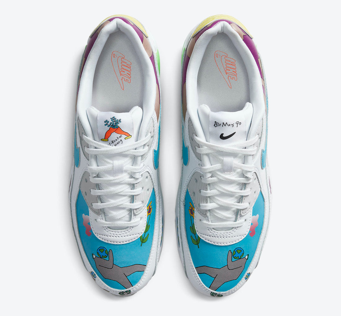 Nike Air Max 90 Flyleather “Ruohan Wang”