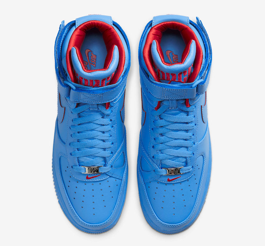 Just Don x Nike Air Force 1 High "All Star Blue"