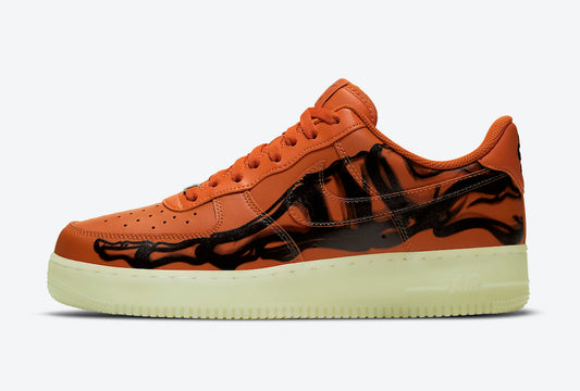 Air Force 1 Low “Orange Skeleton”
