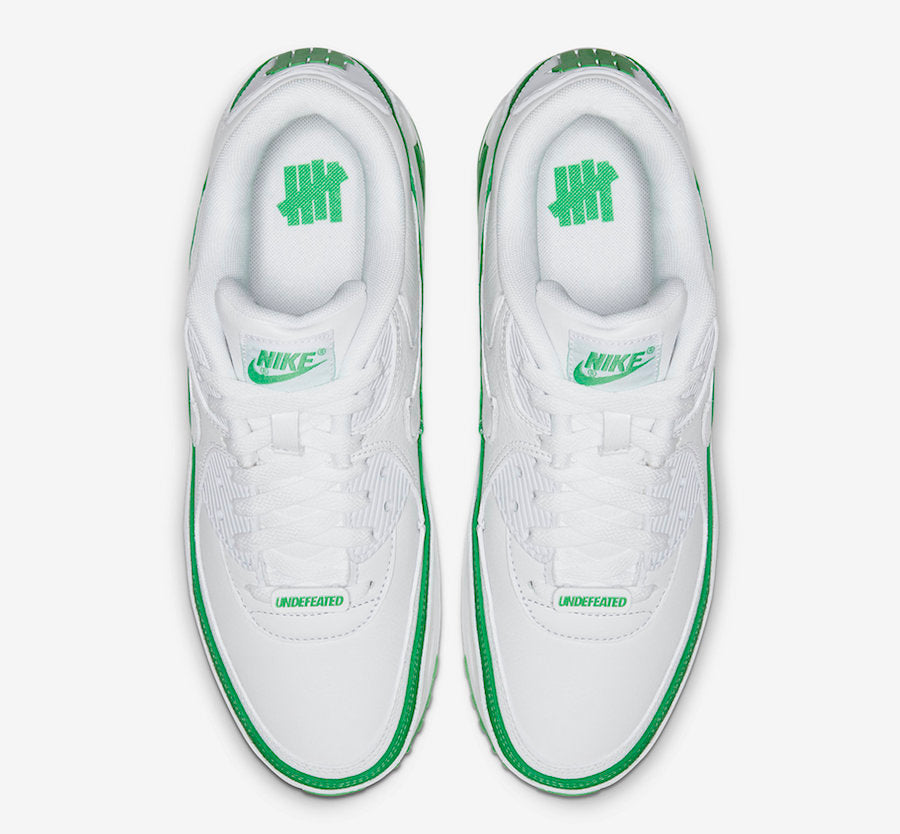 UNDEFEATED x Nike Air Max 90 "White / Green"