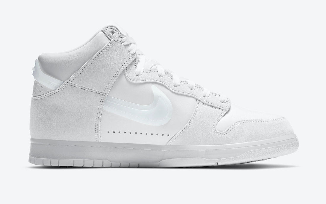 Slam Jam x Nike Dunk High "White Platinum"