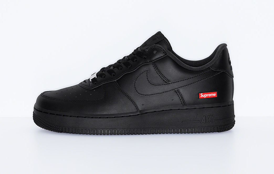Supreme x Nike Air Force 1 Low "Box Logo - Black"