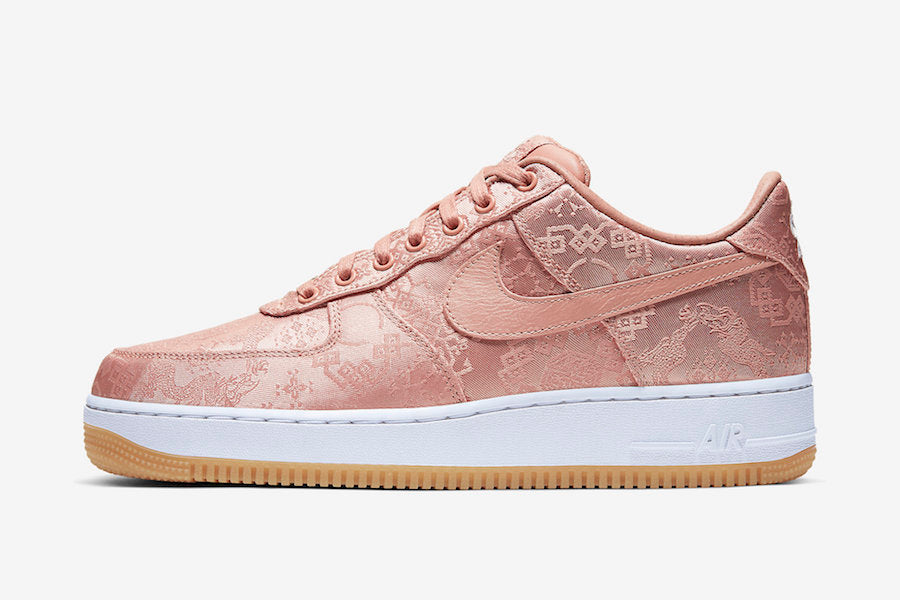 CLOT x Nike Air Force 1 Low "Pink Silk"