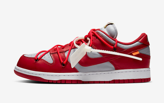Off-White x Nike Dunk Low “University Red”