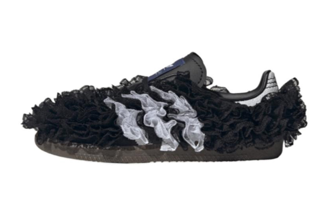 Caroline Hu x CLOT x Adidas Originals Samba “Reverie - Black Lace Shell”