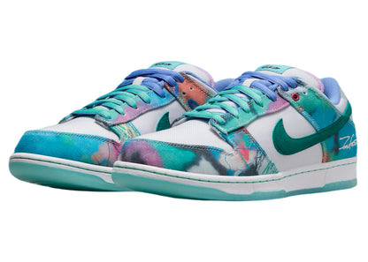 Futura Laboratories x Nike SB Dunk Low “Bleached Aqua”