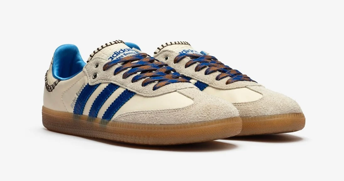 Wales Bonner x Adidas Samba “Wonder Clay & Blue Royal”