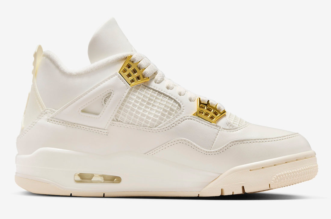 Air Jordan 4 WMNS “Metallic Gold”