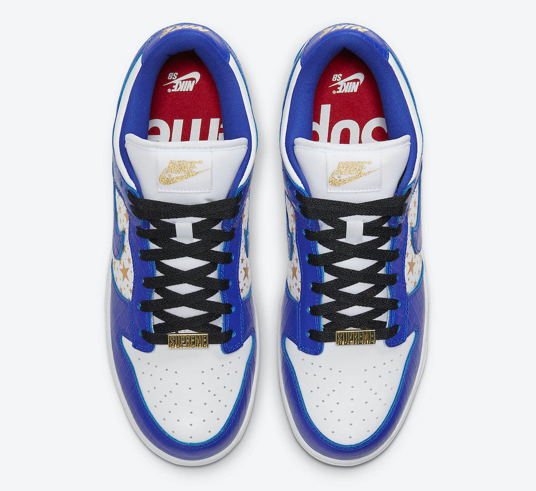 Supreme x Nike SB Dunk Low “Hyper Royal”