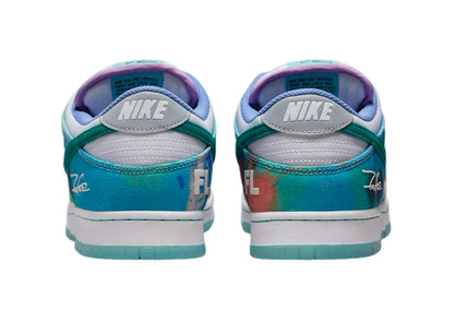 Futura Laboratories x Nike SB Dunk Low “Bleached Aqua”