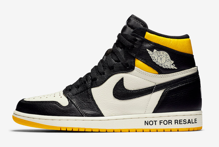 Air Jordan 1 High "Not For Resale - Maize"