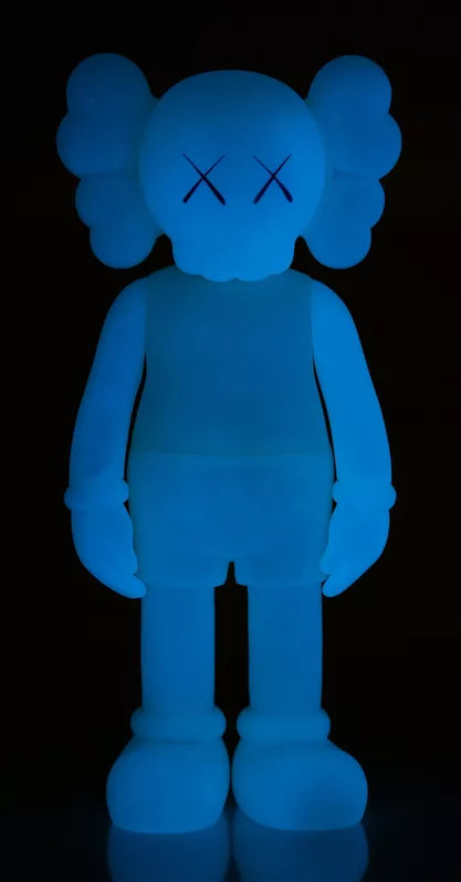 KAWS 5 Years Later "Glow in the Dark - Blue" 2004