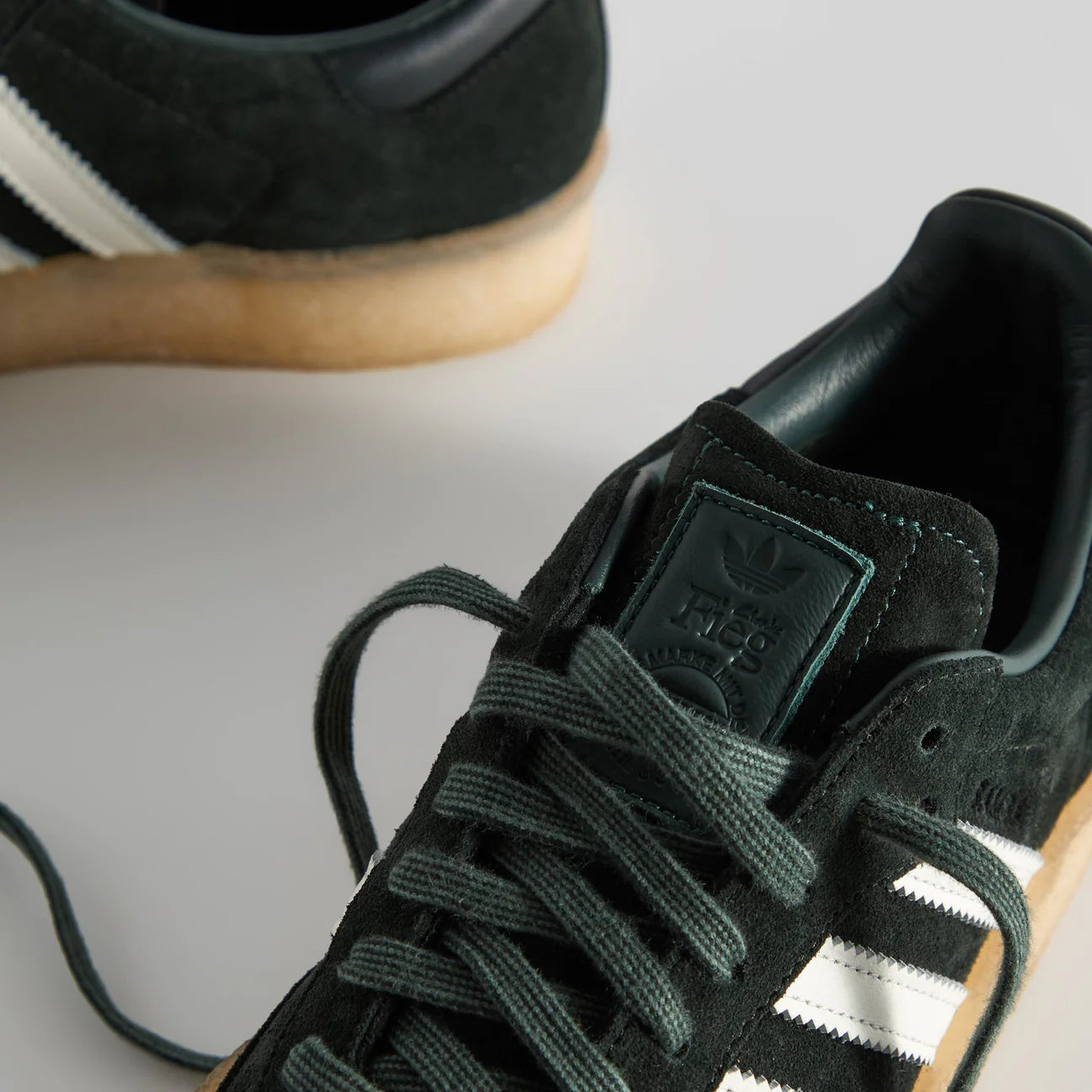 Ronnie Fieg x Clarks x Adidas 8th Street Samba "Shadow Green"