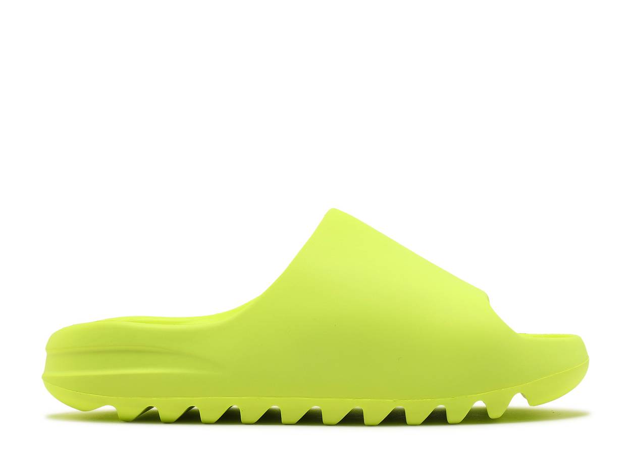 Adidas Yeezy Slides _Green Glow_ 1