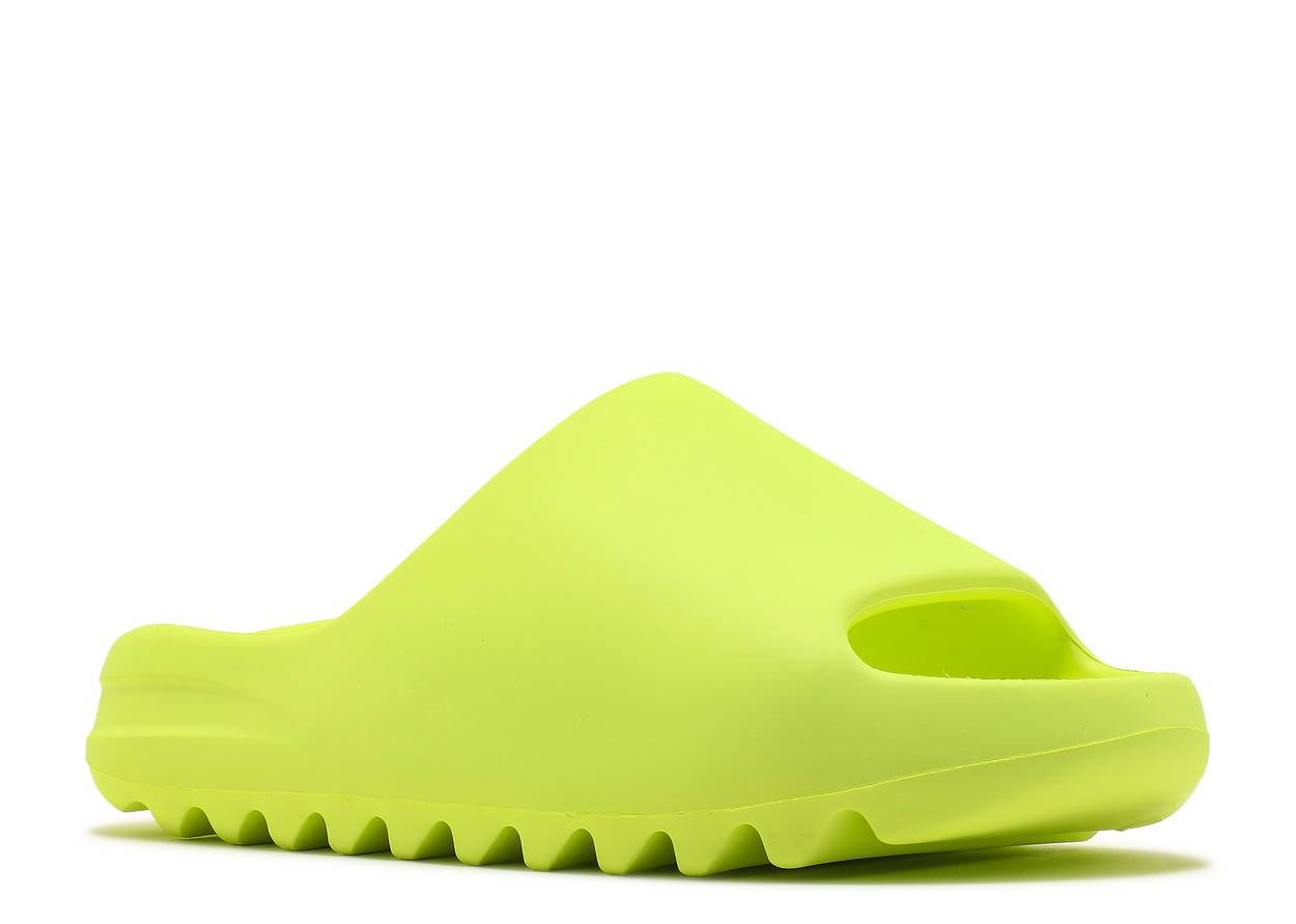 Adidas Yeezy Slides _Green Glow_ 2