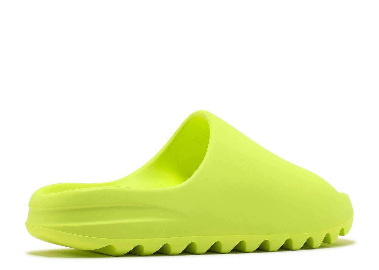 Adidas Yeezy Slides _Green Glow_ 3