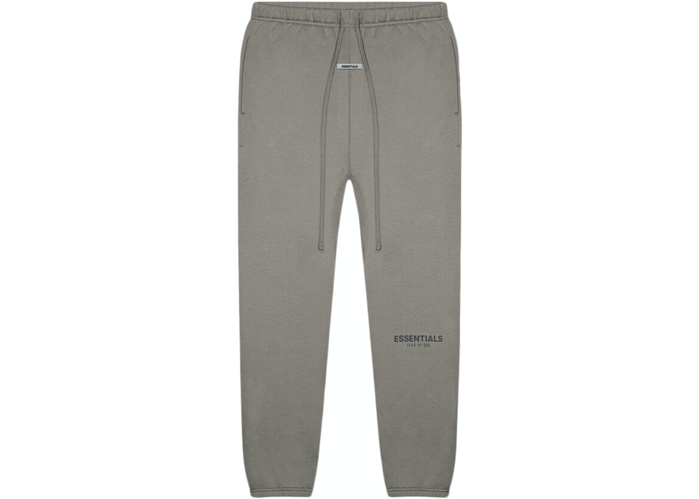 FEAR-OF-GOD-ESSENTIALS-Sweatpants-SS20-Gray-Flannel-Charcoal