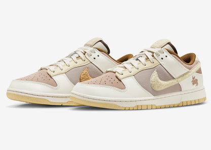 Nike Dunk Low “Year of the Rabbit – White / Taupe”