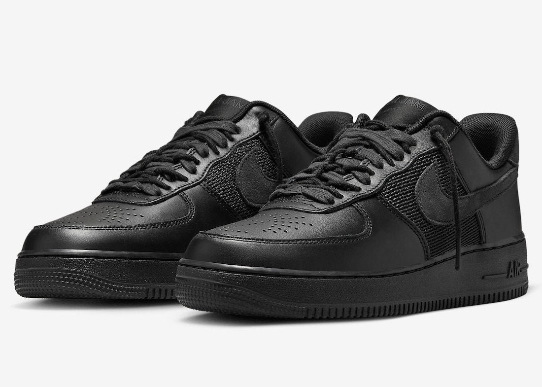 Slam Jam x Nike Air Force 1 Low “Black Off-Noir”