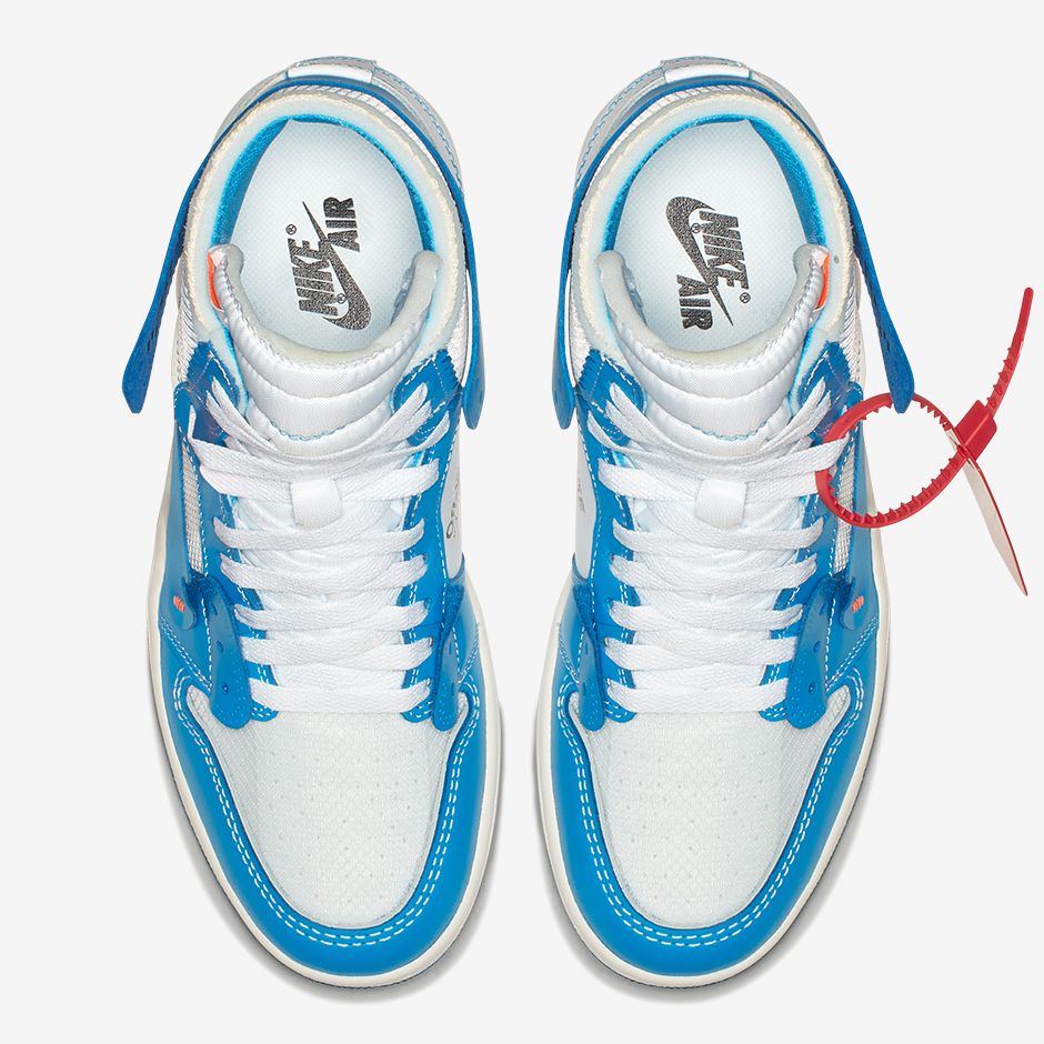 Off-White x Air Jordan 1 High "UNC"