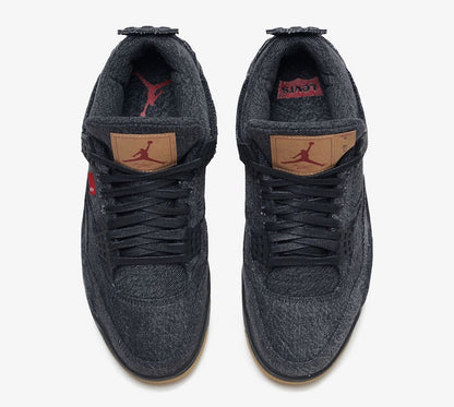 Levi's x Air Jordan 4 "Black Denim"