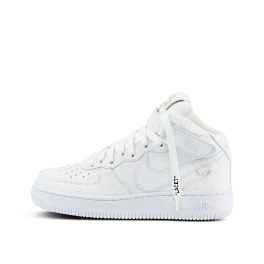 Louis Vuitton x Nike Air Force 1 High "White"