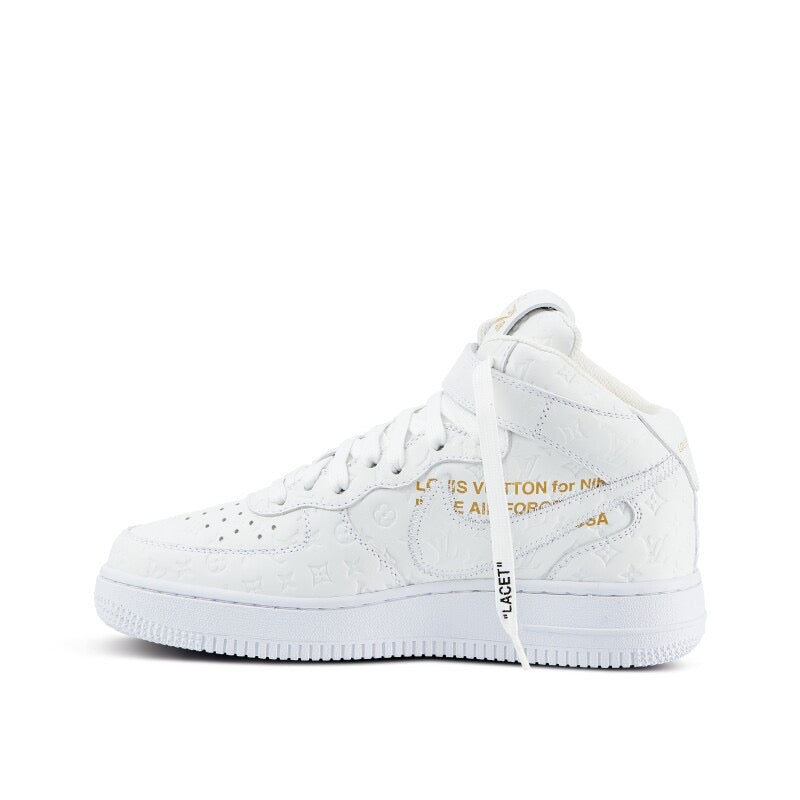 Louis Vuitton x Nike Air Force 1 High "White"