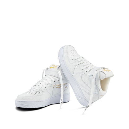 Louis Vuitton x Nike Air Force 1 High "White"