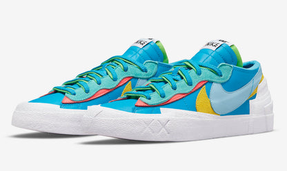 KAWS x Sacai x Nike Blazer Low “Neptune Blue”