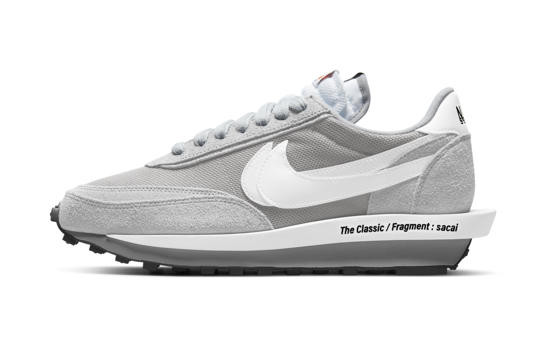 Sacai x Fragment x Nike LDWaffle "Light Smoke Grey"