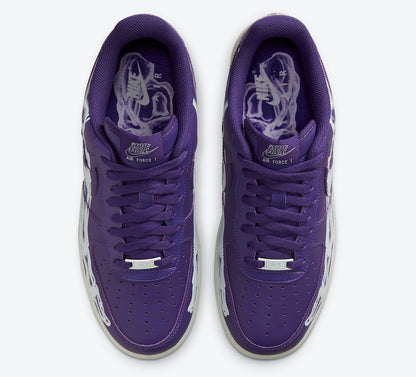 Nike Air Force 1 Low "Purple Skeleton"