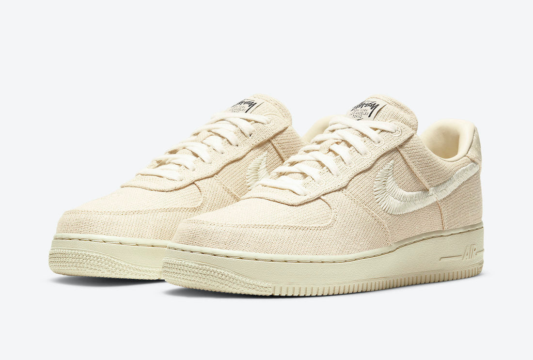 Stussy x Nike Air Force 1 Low “Fossil”