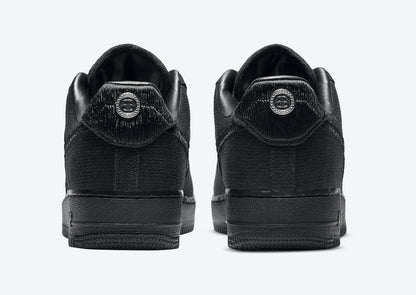 Stussy x Nike Air Force 1 Low “Triple Black”