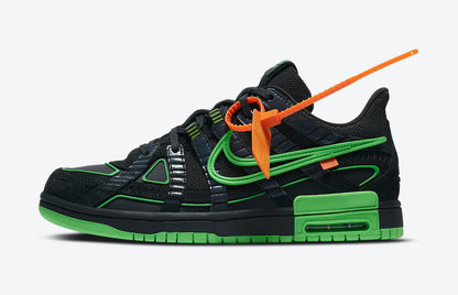 Off-White x Nike Air Rubber Dunk "Green Strike"