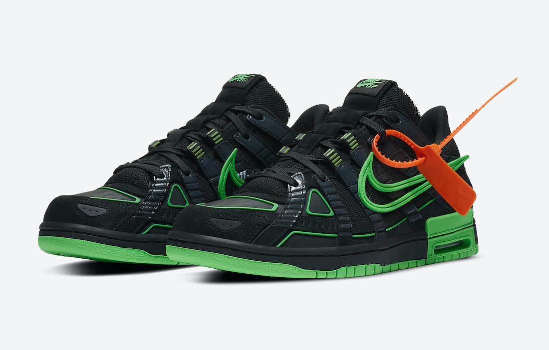 Off-White x Nike Air Rubber Dunk "Green Strike"