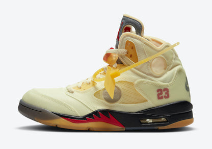 Off-White x Air Jordan 5 “Sail”