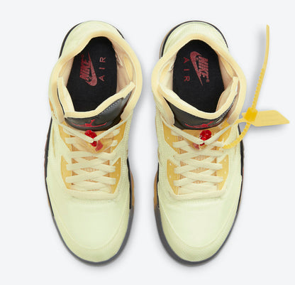 Off-White x Air Jordan 5 “Sail”