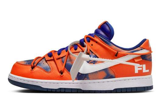 Off-White x Futura x Nike Dunk Low "New York Mets"