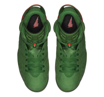 Air Jordan 6 "Green Suede Gatorade"