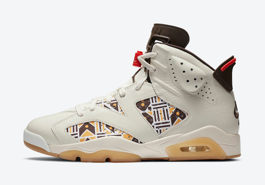 Air Jordan 6 “Quai 54 - Sail / Gum”