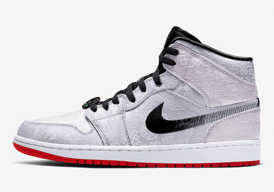 CLOT x Air Jordan 1 Mid "Fearless"